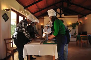 Scuola di cucina al Ristorante L’Orto di Lucania